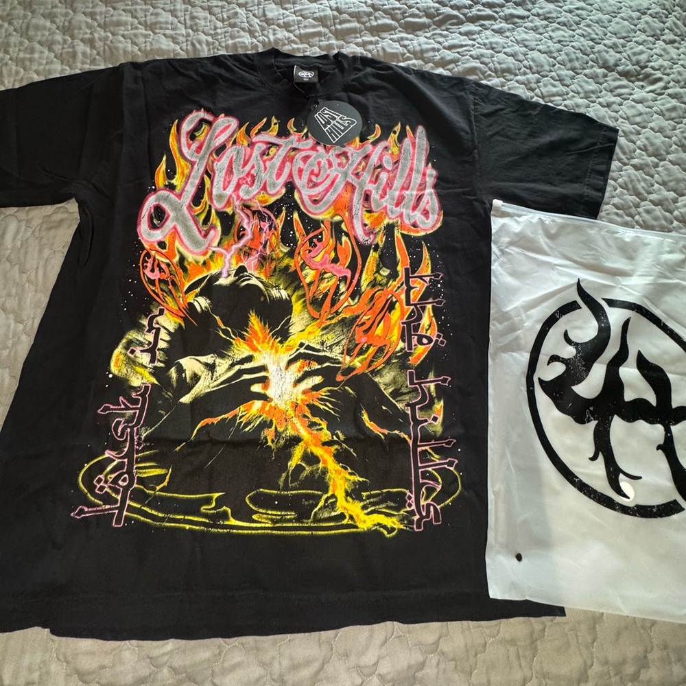 Lost Hills Black Graphic Tee